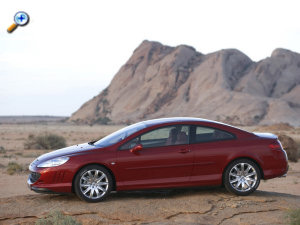 design extrieur de la Peugeot 407 PROLOGUE